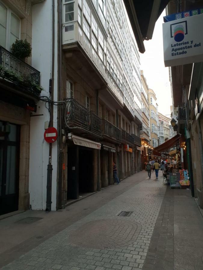 Apartamento Calle Barrera. En el centro! A Coruña Exterior foto